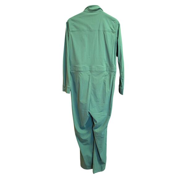 TOPO Designs Green Water Repellent Coveralls Jumpsuit Medium - Picture 4 of 5